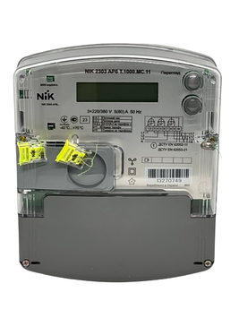 Лічильник електроенергії NIK 2303 AP6T.1000.MC.11 (багатотарифний)