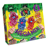 Детский набор для проведения опытов "Crazy Slime" Danko Toys SLM-03 4в1 укр SLM-03-02U, Vse-detyam