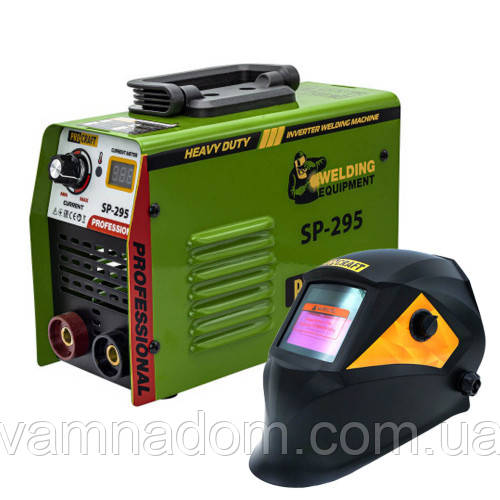 Зварювальний апарат Procraft SP295 + Зварювальна маска Procraft SPH90-30 NEW, фото 1