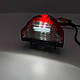 Підсвітка номера WAS W72-409 червона 12-24v LED, фото 7