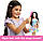 Моя перша лялька Барбі Рене брюнетка з білочкою 34 см My First Barbie Malibu Mattel HLL22, фото 5