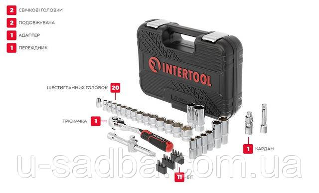 Набір інструментів 3/8", 39 од., Cr-V STORM INTERTOOL ET-8039 Набір інструментів 3/8", 39 од., Cr-V STORM INTERTOOL ET-8039
