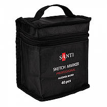 Набір маркерів SANTI спиртові в сумці 40 шт (390778)