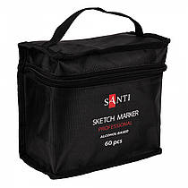 Набір маркерів SANTI спиртові в сумці 60 шт (390779)