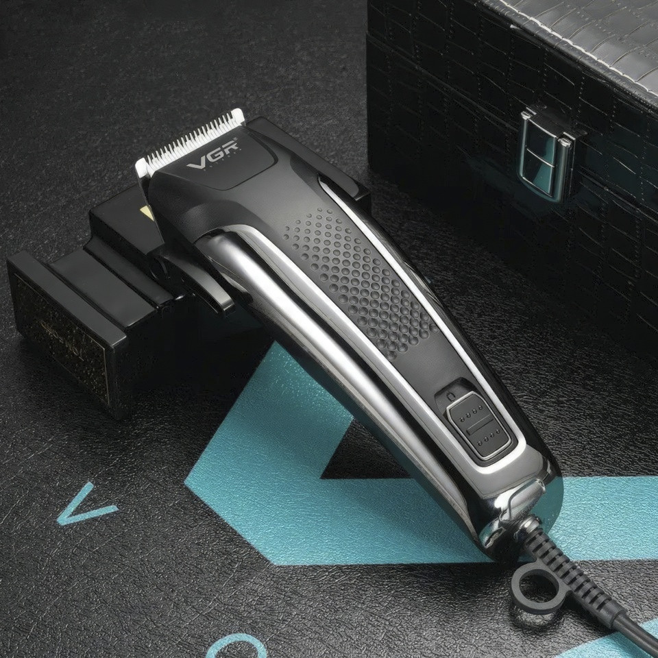 Машинка для стриження волосся VGR V-120 набір для стриження, професійна дротова машинка для стриження (ST)