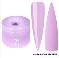 Гель для ногтей DNKa Builder Gel #0008 Peonies, 30 мл