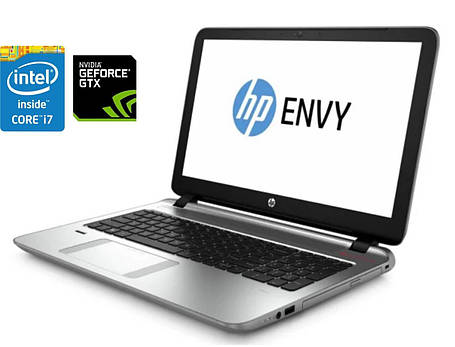 Ігровий ноутбук HP Envy 15/ 15.6" (1920x1080)/ Core i7-4510U/ 8 GB RAM/ 256 GB SSD/ GeForce GTX 850M 4GB, фото 1