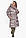 Жіноча аметринова довга куртка модель 53631, фото 4