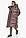 Жіноча функціональна куртка в кольорі сепії модель 53631, фото 5