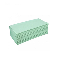 Полотенце бумажное V-V, 2-слойное, зеленое (150 листов)