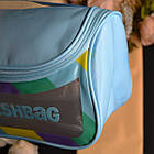 Косметичка жіноча силіконова 21х13 см Washbag на блискавці з внутрішньою кишенею в різних кольорах Luna, фото 3