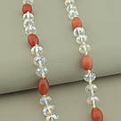 Буси Чеський кришталь, Котяче око 45 см., фото 2