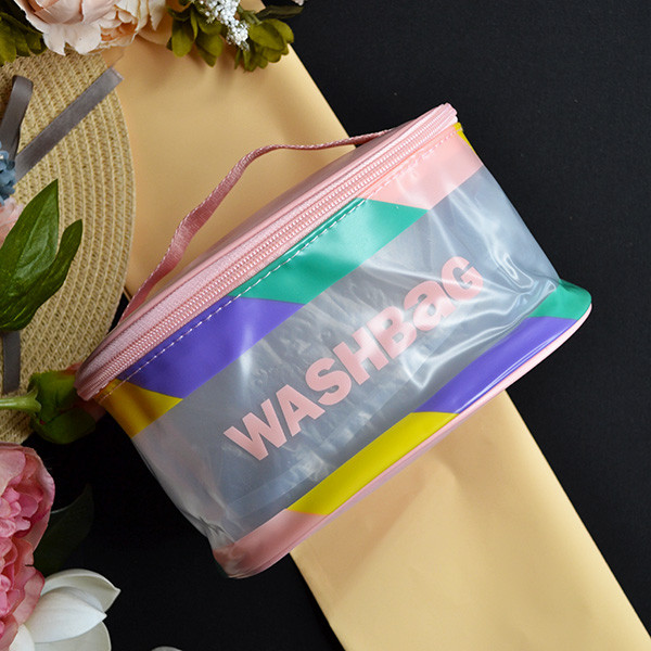 Косметичка жіноча силіконова 21*15 см Washbag на блискавці в різних кольорах Luna