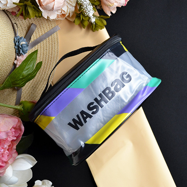 Косметичка жіноча силіконова 21*15 см Washbag на блискавці в різних кольорах Luna