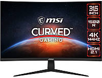 MSI Монітор 31.5" G321CU 2xHDMI, DP, USB-C, VA, 3840x2160, 144Hz, 1ms, sRGB 114%%, CURVED  Baumar - Я Люблю Це