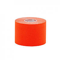 Кинезио тейп IVN в рулоне 5см х 5м (Kinesio tape) эластичный оранжевый пластырь VCT