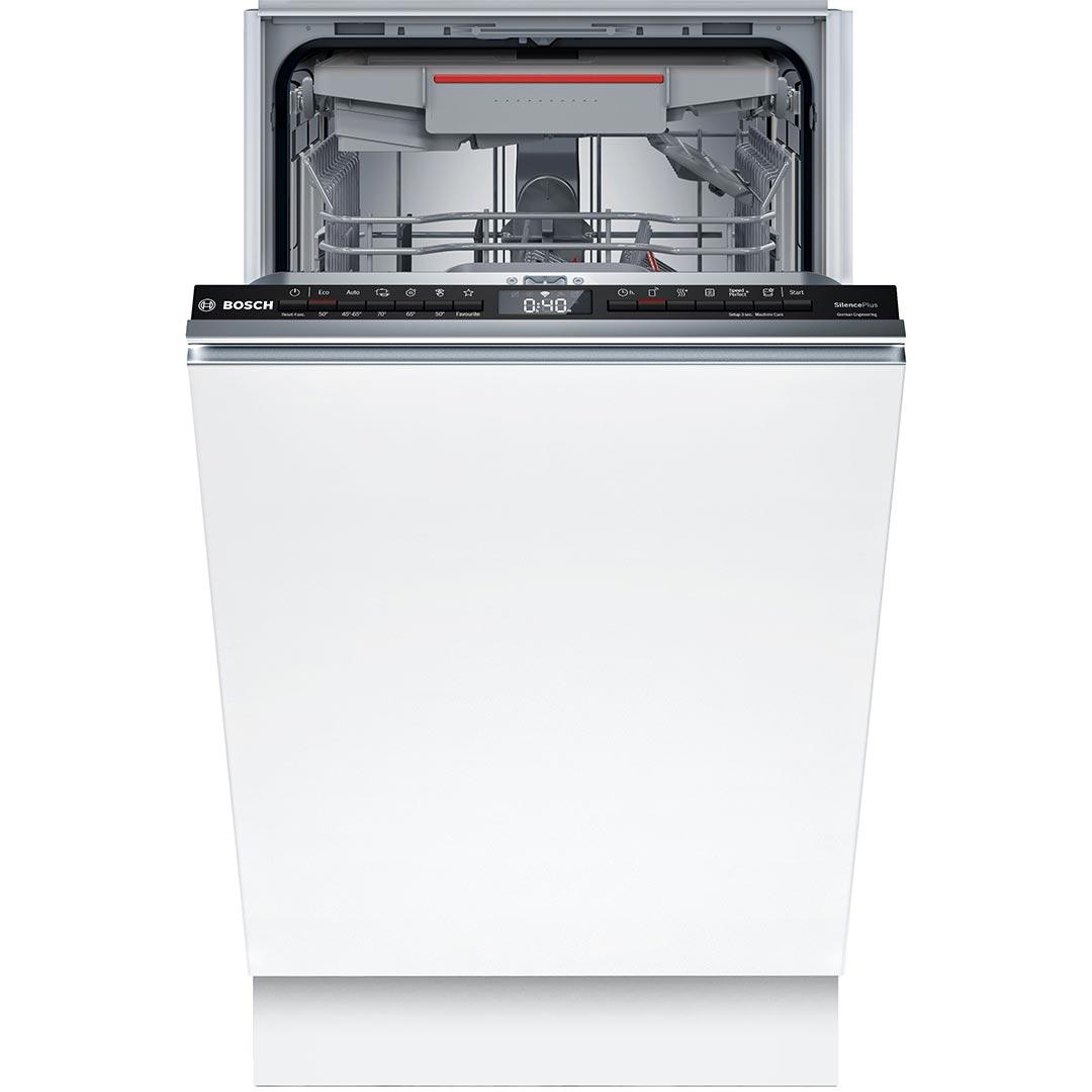 Bosch Посудомийна машина вбудована, 10компл., A+, 45см, дисплей, 3й кошик, білий  Baumar - Я Люблю Це