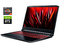 Игровой ноутбук Acer Nitro 5 AN515-45 / 15.6" (1920x1080) IPS / AMD Ryzen 7 5800H (8 (16) яд | всё для тебя