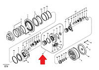 Планетарная передача VOE14528721 для Volvo EC240