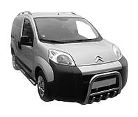 Кенгурятник QT006 (нерж.) для Fiat Fiorino/Qubo 2008-2024 гг