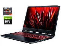 Игровой ноутбук Acer Nitro 5 AN515-45 / 15.6" (1920x1080) IPS / AMD Ryzen 7 5800H (8 (16) ядер по 3.2 - 4.4