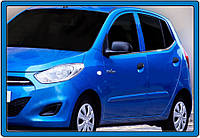 Окантовка стекол (6 шт, нерж.) для Hyundai I-10 2008-2013 гг от RS AUTOHOUSE