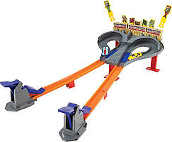 Трек Хот Вілс Шалені гонки Hot Wheels Super Speed Blastway Track Set CDL49 Ігровий набір Mattel Оригінал