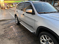 Оригинальные пороги (2 шт., алюминий) для BMW X5 E-70 2007-2013 гг от RS AUTOHOUSE