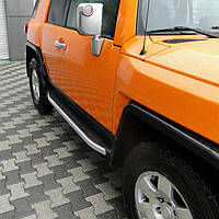 Боковые пороги Fullmond (2 шт, алюм) для Toyota FJ Cruiser от RS AUTOHOUSE