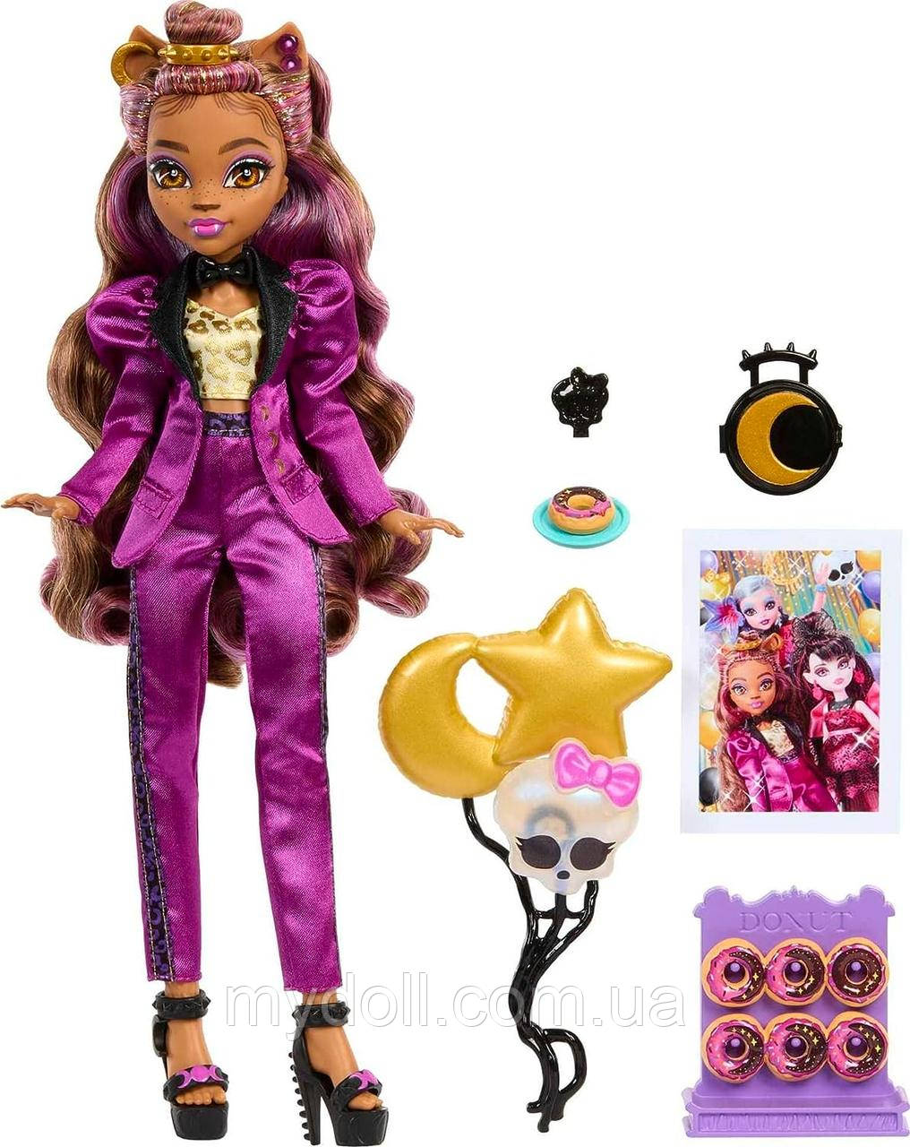 Лялька Монстер Хай Клодін Вульф Monster High Clawdeen Wolf G3 Monster Ball Бал Монстрів HNF69 Mattel Оригінал