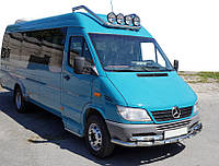 Передняя защита ST015-2 (нерж.) для Mercedes Sprinter 1995-2006 гг от RS AUTOHOUSE