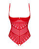 Боди Obsessive Ingridia crotchless teddy XS/S, фото 3