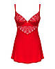 Пеньюар Obsessive Ingridia chemise & thong XS/S, фото 3