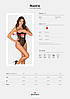 Боди Obsessive Roxelia crotchless teddy XL/2XL, фото 5