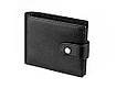 Шкіряний зручний гаманець форма книга застібка клапан А03-КТ-10214 Коричневий, фото 9