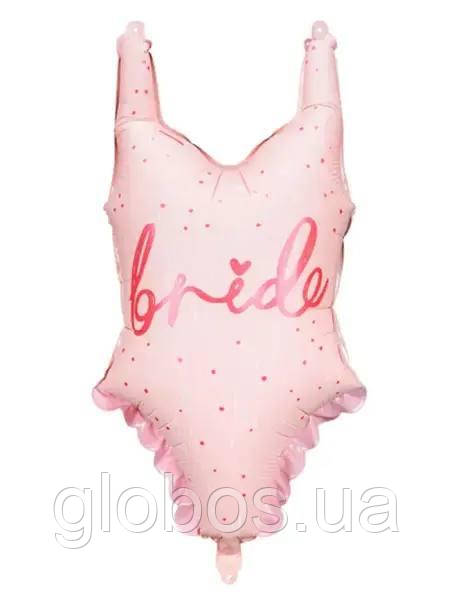 Куля фольгована (46х76 см) Фігура Боді "bride", 1 шт. в упак. PartyDeco, фото 1