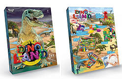 Набір креативної творчості "Dino Land" DL-01-01U, 7 в 1