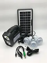 Ліхтар Solar lighting system GD-8017-4 (DC 5V 0.5A/ 6V 4.5AH LEAD-ACID) YU227