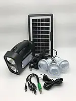 Ліхтар Solar lighting system GD-8017-4 (DC 5V 0.5A/ 6V 4.5AH LEAD-ACID)