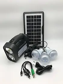 Ліхтар Solar lighting system GD-8017-4 (DC 5V 0.5A/ 6V 4.5AH LEAD-ACID) iC227
