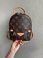 Жіночий міні рюкзак Louis Vuitton, Брендовий маленький жіночий повсякденний рюкзачок
