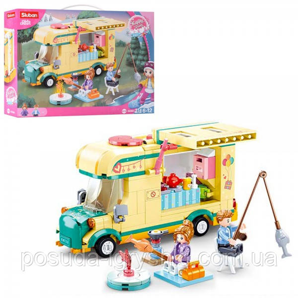 Конструктор M38-B0960 "Happy Diary": Кемпинг, 314 деталей.