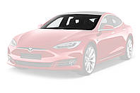 Лобовое стекло Tesla Model S (2012-) Тесла Модель S с датчиком дождя и света, с креплением и молдингом