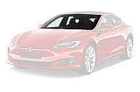 Лобове скло Tesla Model S (2012-) Тесла Модель S з Датчиком дощу та світла з кріпленням та молдингом