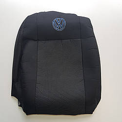 Чохли на авто VW Touran 2003-2010- (валики)(задня спинка і сидіння з 3-х частин; передній підлокітник; 5
