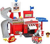 Игровой набор VTech Go! Go! Smart Wheels Rescue Tower Firehouse Пожарная спасательная станция (80-543000)
