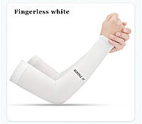 X-TIGER Велосипедні нарукавники білі