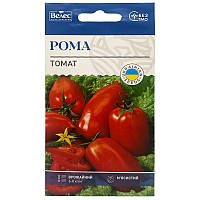 Семена томата урожайного, среднеспелого "Рома" (0,3 г) от ТМ "Велес", Украина