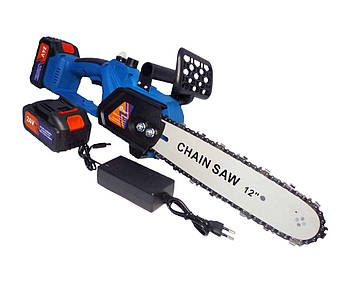 Електропила Chain Saw 12'' з двома акумуляторами 24 V