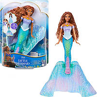 Лялька русалонька Аріель із хвостом трансформером Disney The Little Mermaid Transforming Ariel Fashion Doll